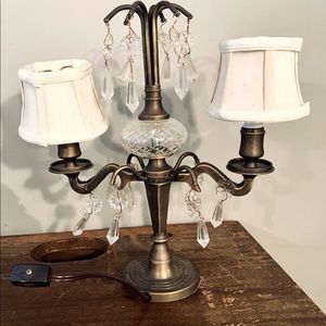 Ballard Designs Brushed Bronze Lamp